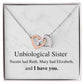 Unbiological Sister Necklace Shine