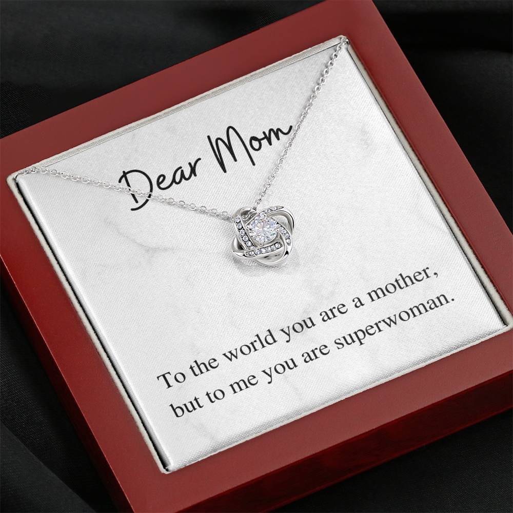 Mom You're Superwoman - Necklace