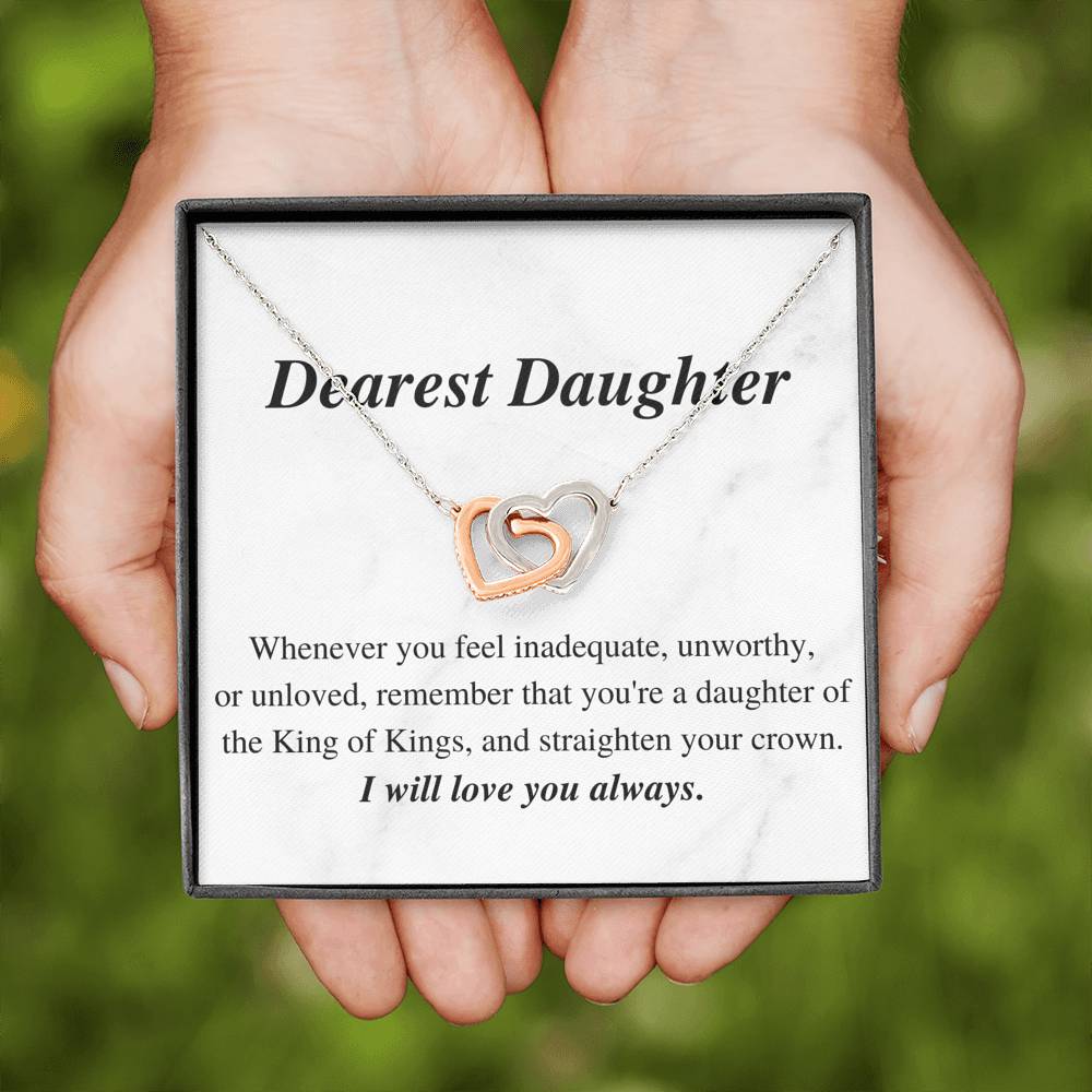 Dearest Daughter Remember This - Necklace