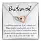 Bridesmaid - Necklace