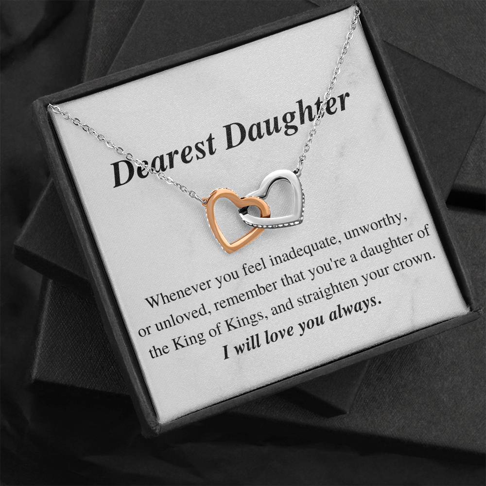 Dearest Daughter Remember This - Necklace