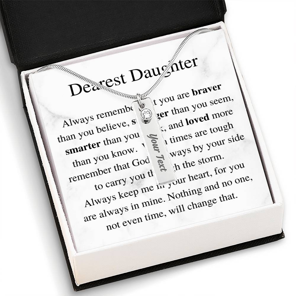 More Than You Know - Dearest Daughter Necklace