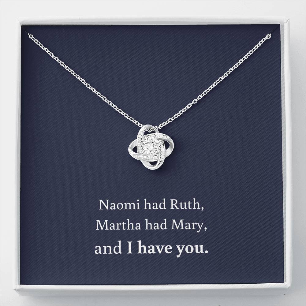 Sisters In Christ - (Navy) Necklace