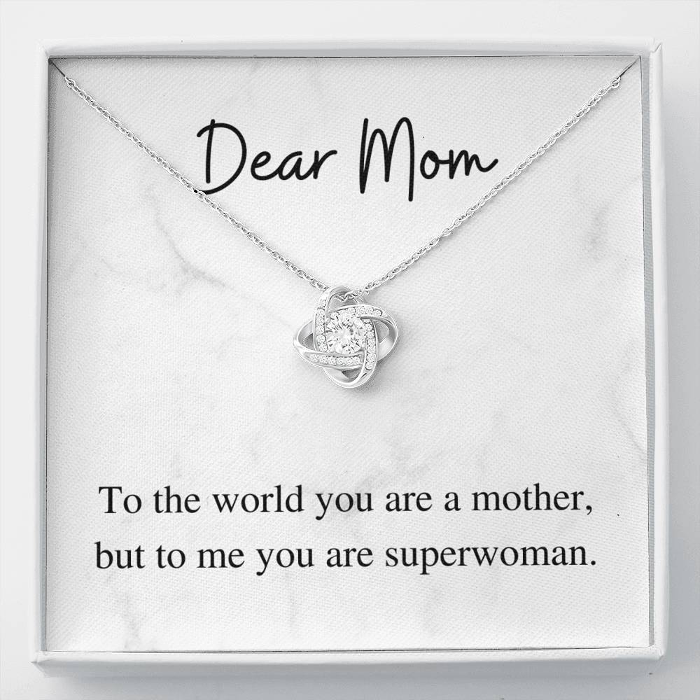 Mom You're Superwoman - Necklace