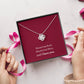 Sisters In Christ - (burgundy) Necklace