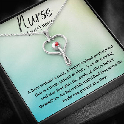 Definition Of A Nurse - Necklace