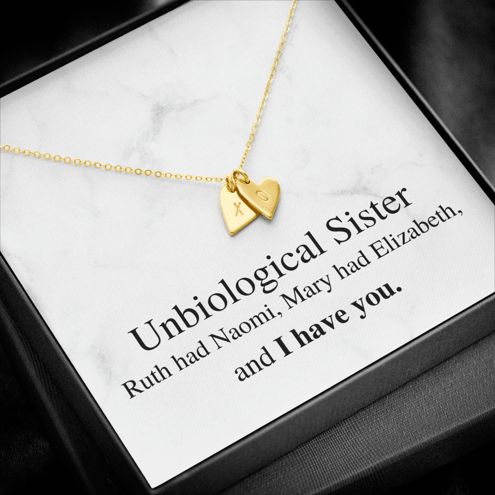 Unbiological Sister Charm Necklace