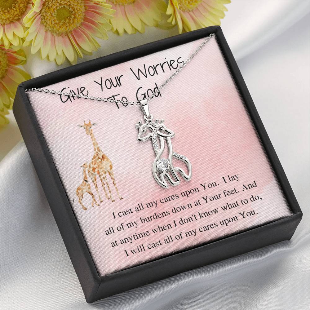 Cast Your Cares On HIM - Necklace