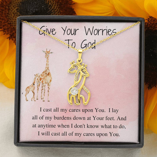 Cast Your Cares On HIM - Necklace