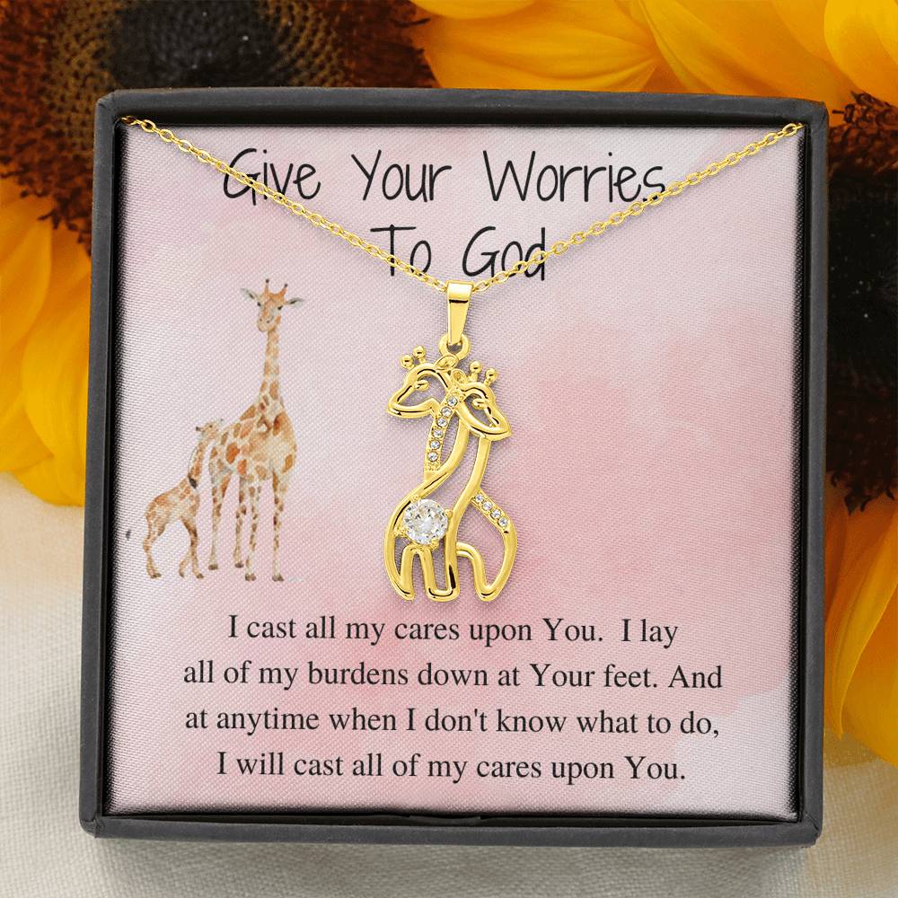 Cast Your Cares On HIM - Necklace