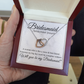 Bridesmaid Definition - Necklace
