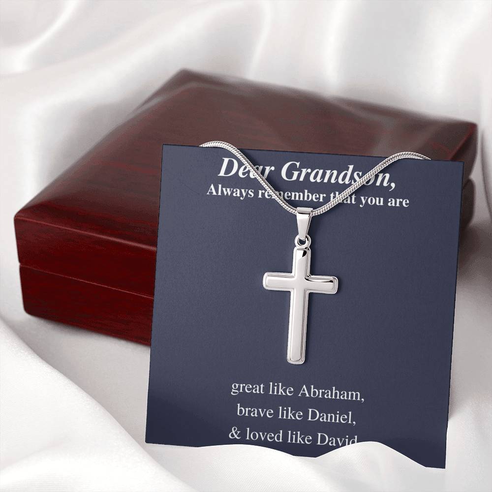 Grandson Bible Heroes - Necklace